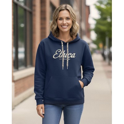 Contrast hooded sweatshirt - unisex (MIN 100)